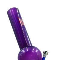 Metallic  Finish  Acrylic  Pistol  Grip  Bong